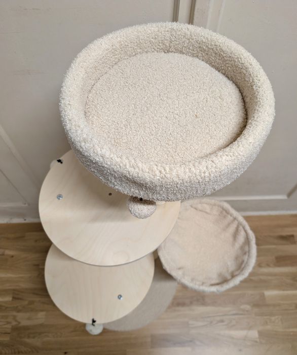 TIAKI Drapak dla Kota Shearly 71x49x103cm Beżowy  ZWROT ZMODYFIKOWANY