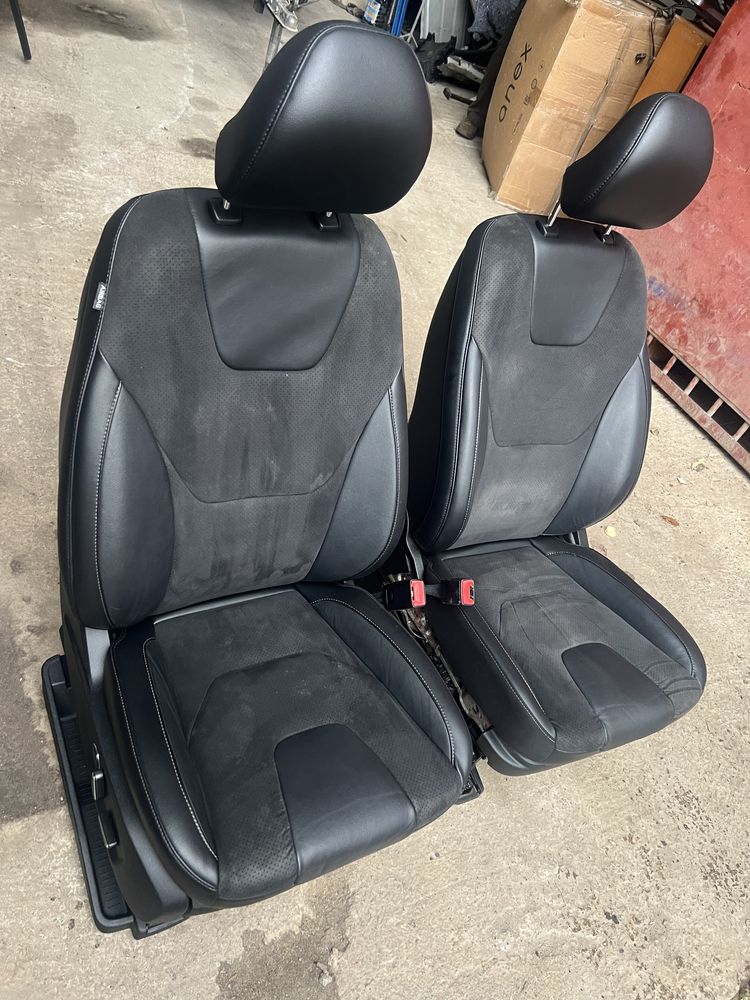 Комплект сидений ford edge sport комбенированная кожа алькантара