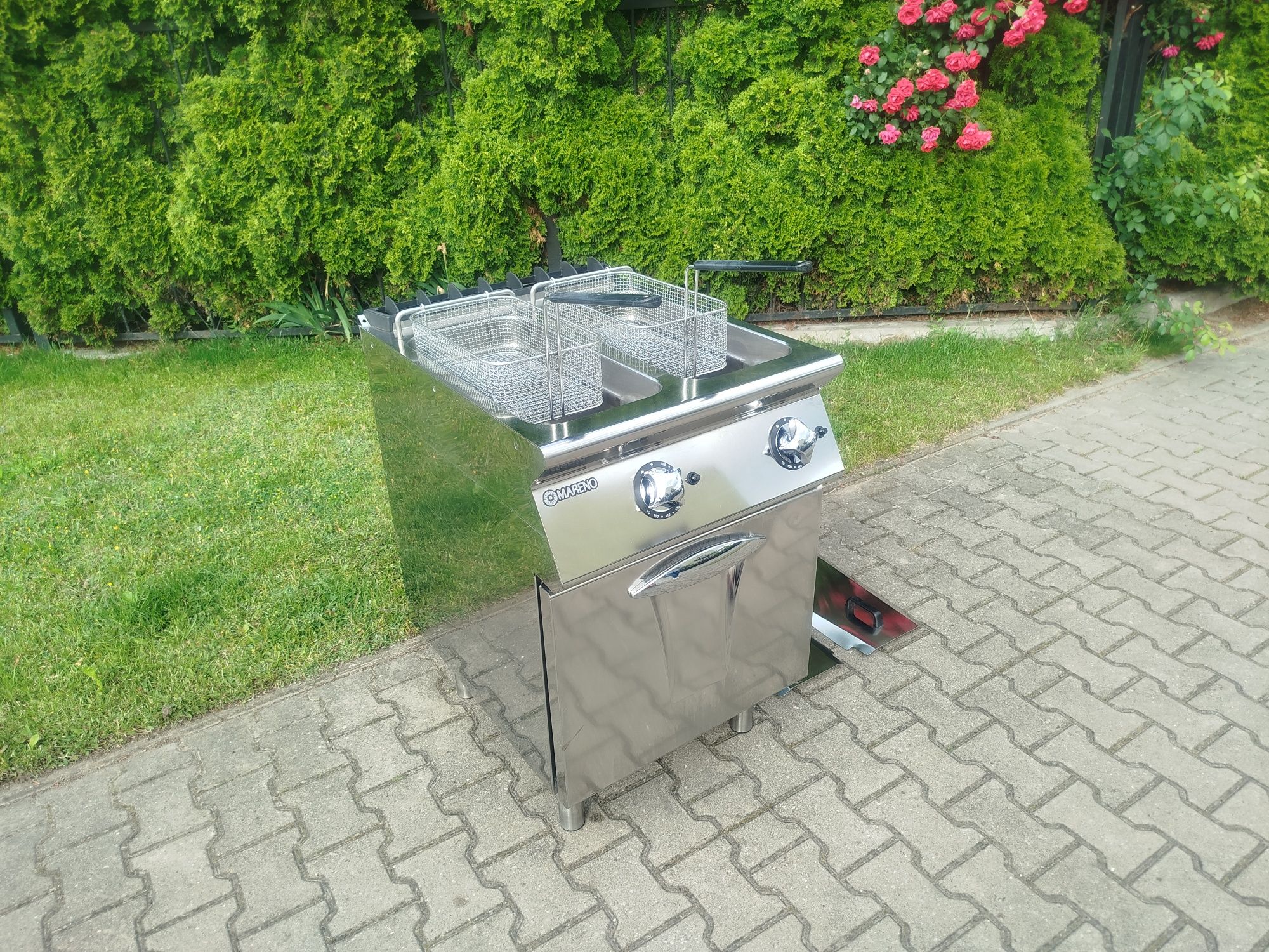 Frytkownica frytownica gazowa smażalnik