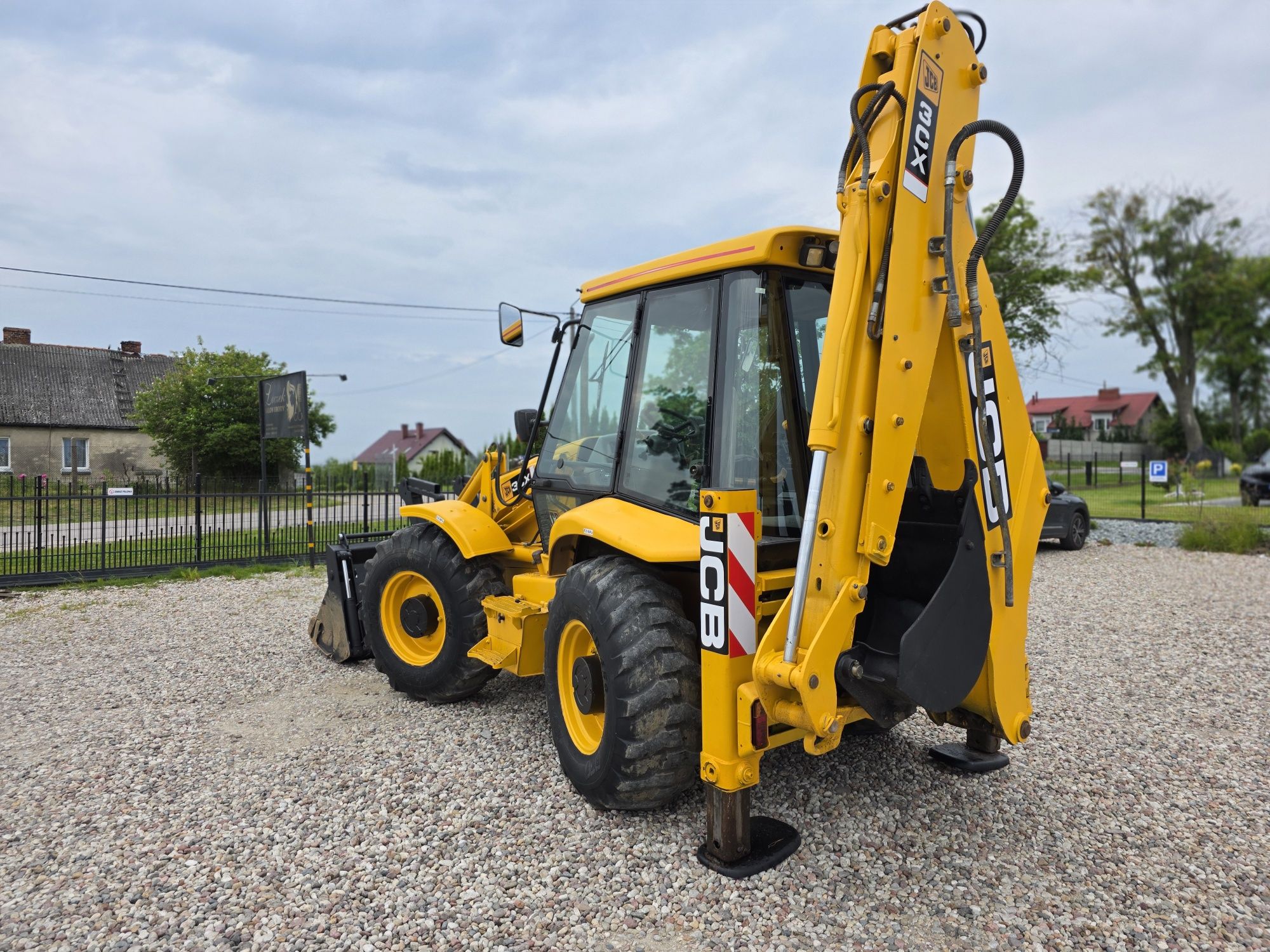 JCB 3CX SUPER Turbo 4x4 2xOś skrętna Widły Teleskop Szczęka Powershift