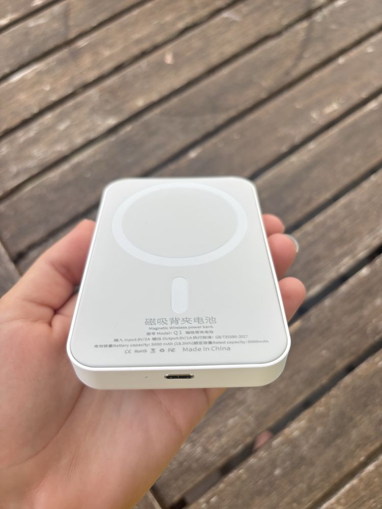 Power bank MagSafe 5000 mAh , sem fios