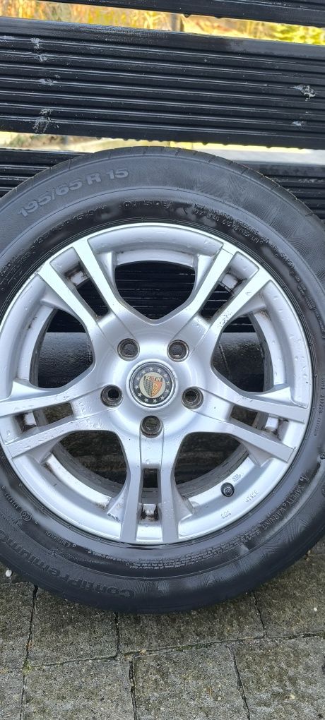 Felgi 15 aluminiowe z oponami