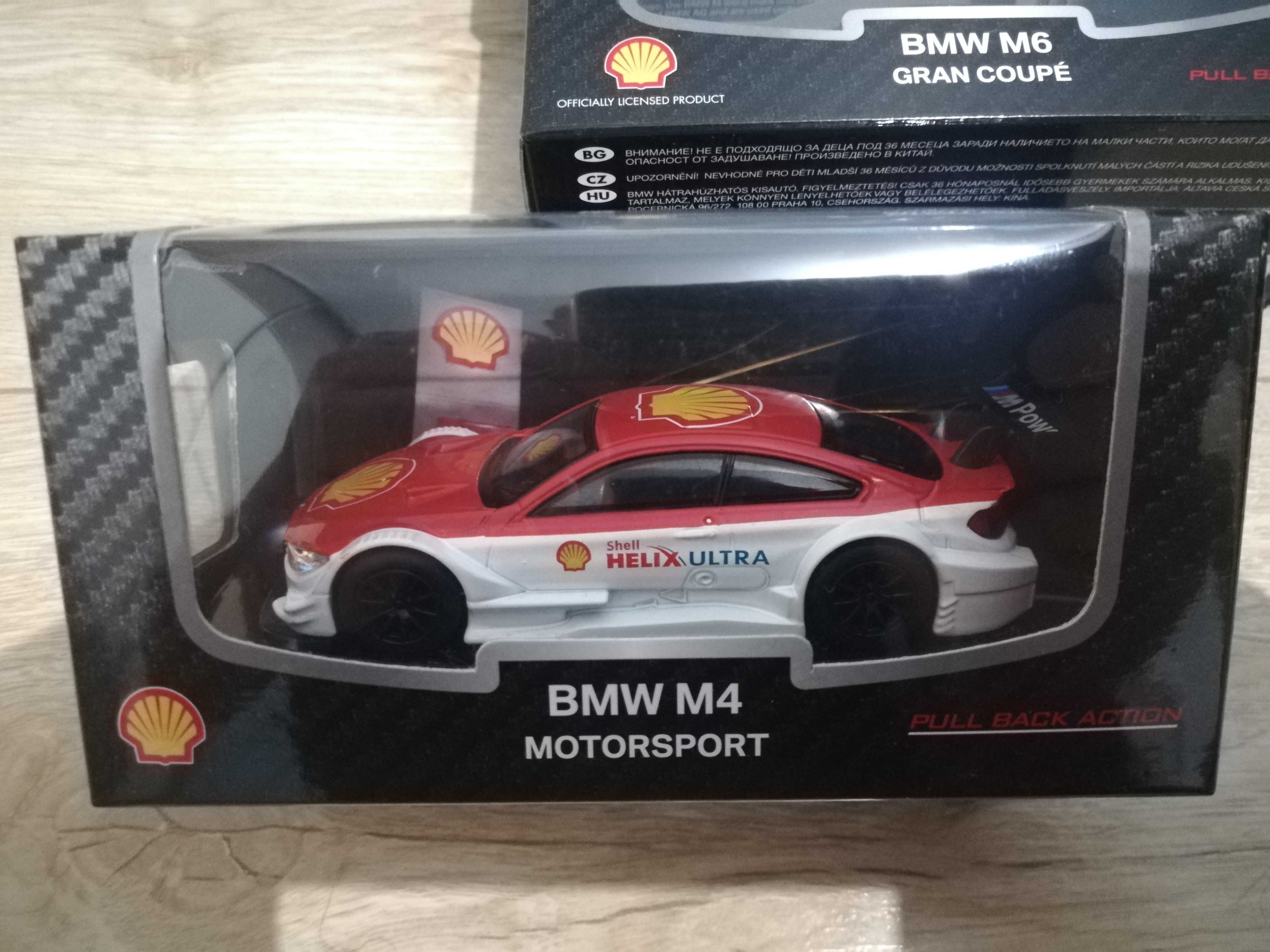 BMW Shell, modele kolekcjonerske aut, komplet