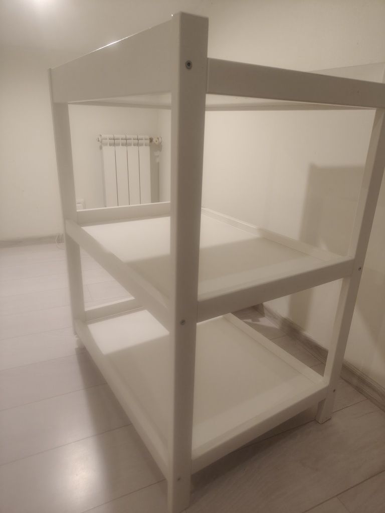 Półkoprzwijak/przewijak KLUPŚ biały
