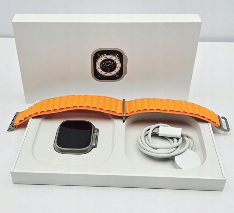 Apple watch ultra 49mm Titanium Cellular 3 paski bdb stan