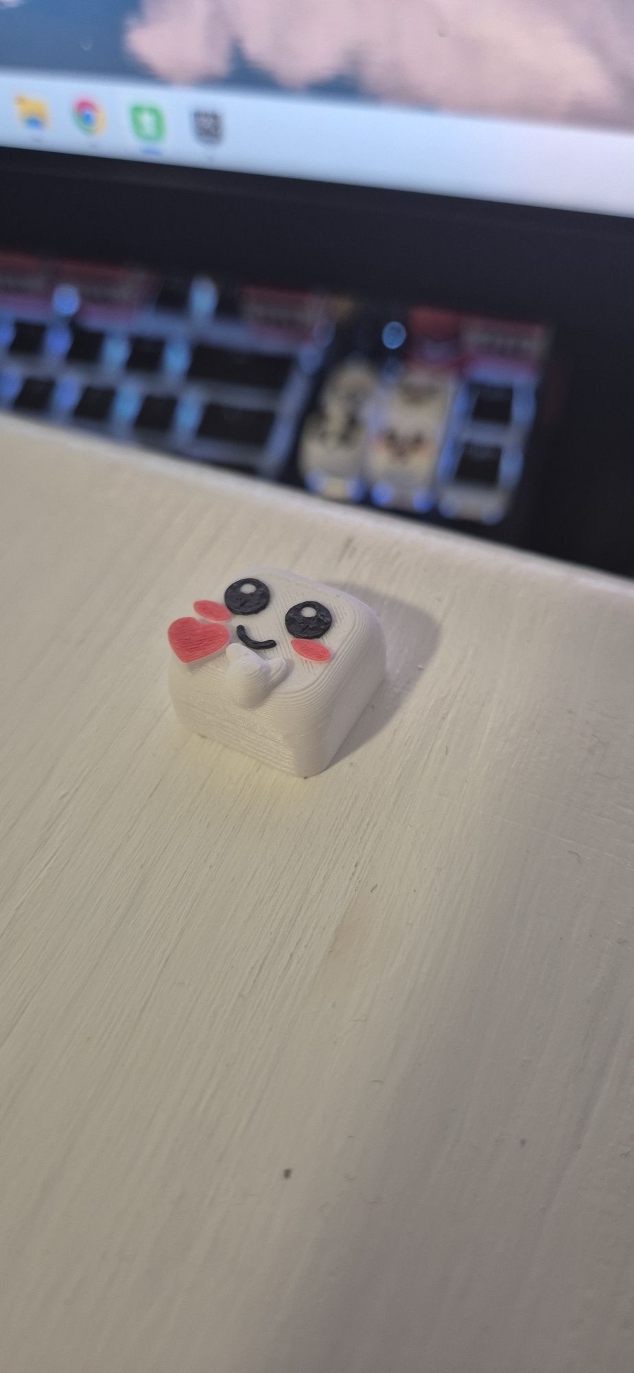Przycisk do klawiatury loveUwU keycap minka custom klawiatura key cap