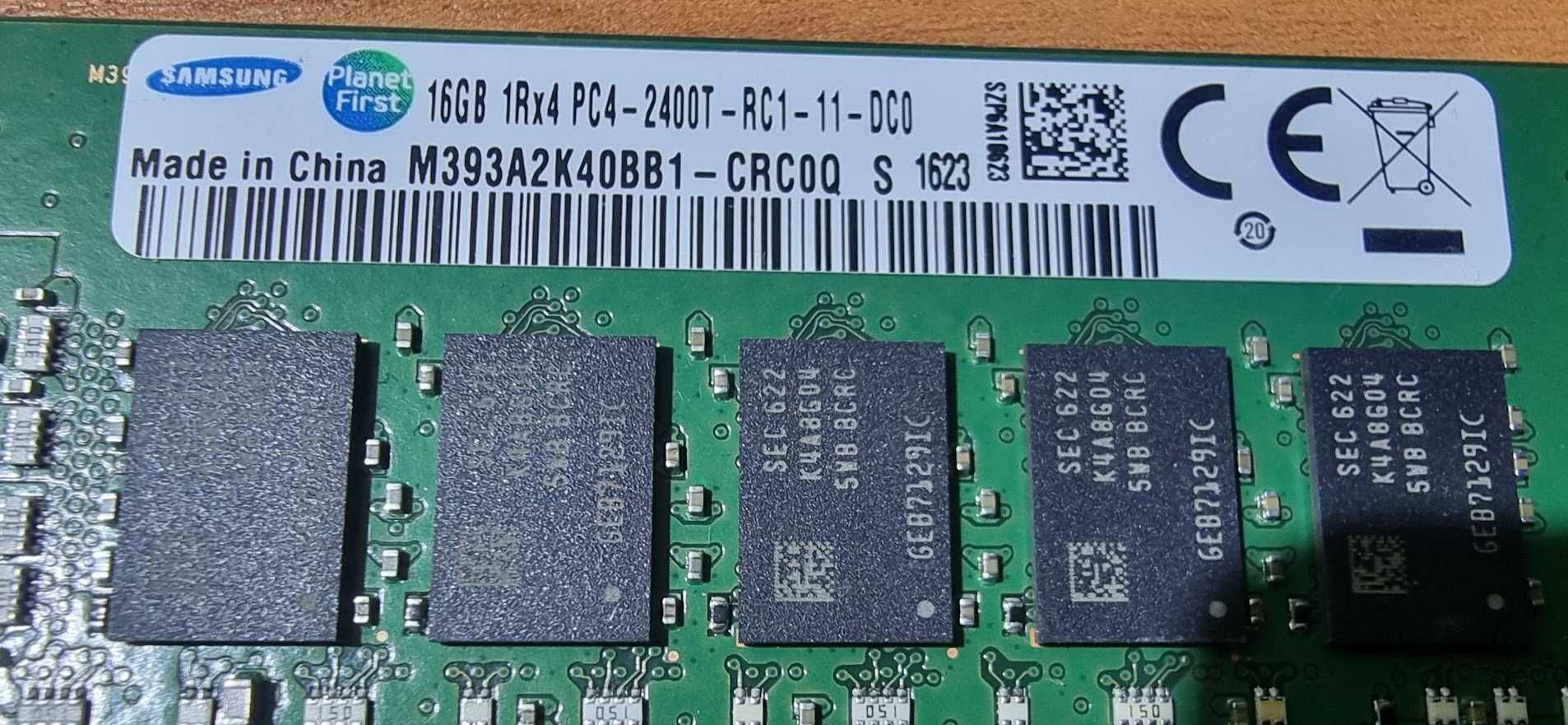 Память Samsung Cisco 16 ГБ PC4-2400T DDR4 1Rx4 M393A2K40BB1-C RC