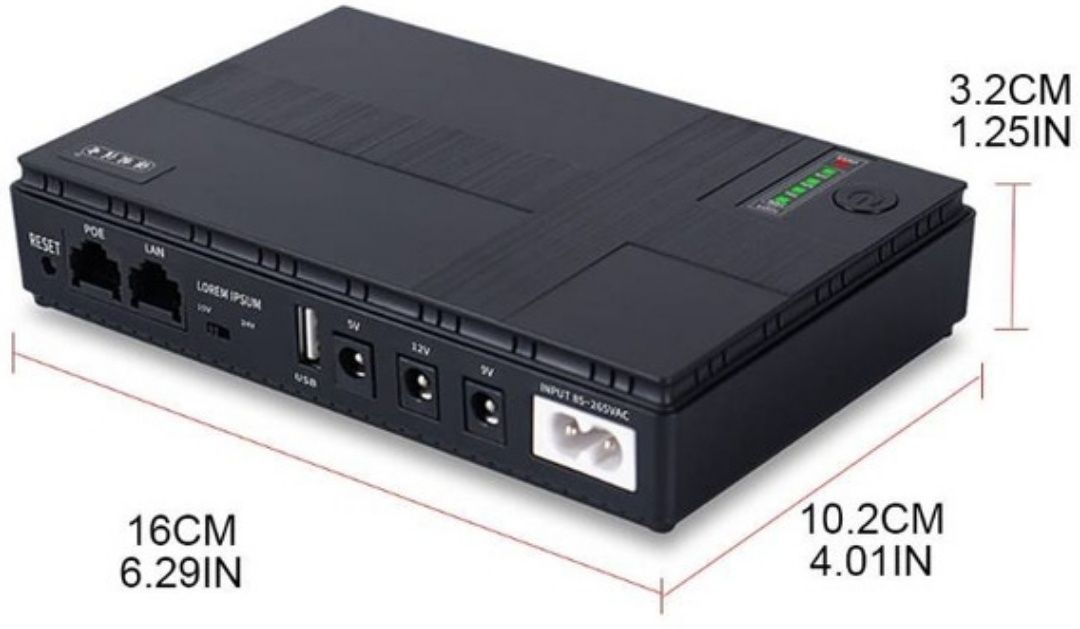 Mini UPS для роутера ( безперебійний інтернет)