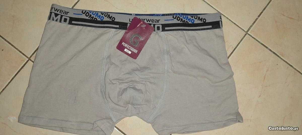 Boxer cinzento XXL "novo com etiqueta "