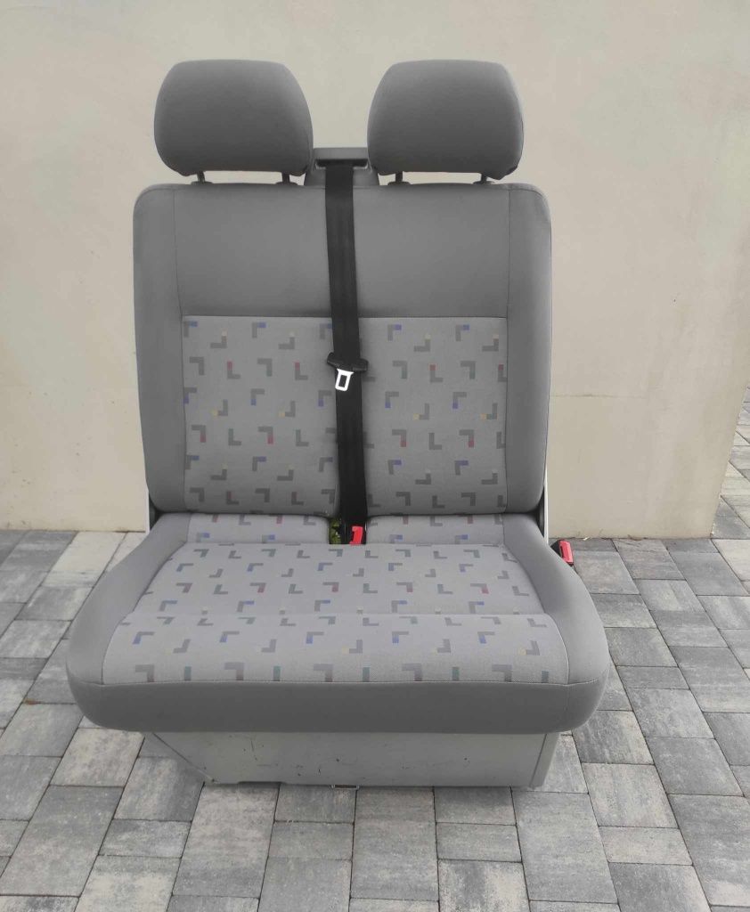 Dwójka różne wzory kanapa ławka VW T5 T6 T6.1 wymiana na pojedynczy