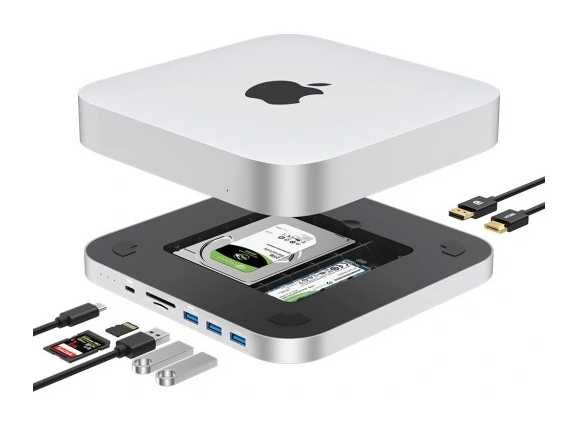 Stacja dokująca Hub/Dysk - Mac Mini M2 - ELECTRONICA 4U - MC25 PRO MAX