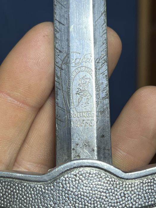 Kordzik niemiecki luftwaffe oryginał wehrmacht bagnet hełm