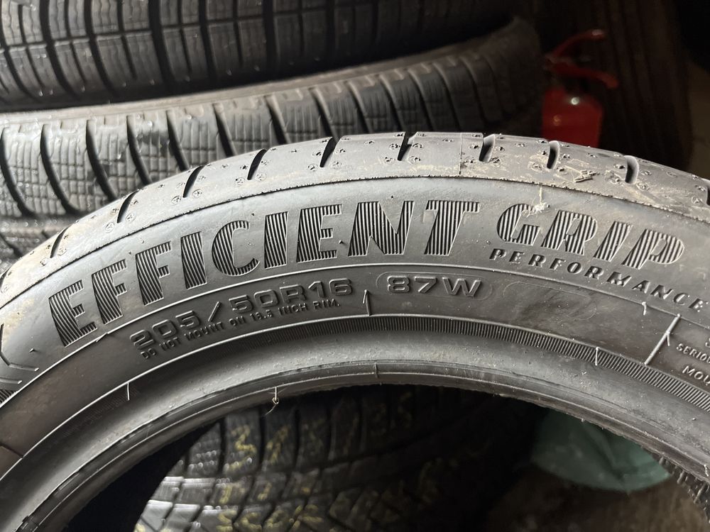 205/50/16 Goodyear Efficient Grip Performance jak nowa 7,4mm 1szt