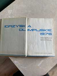 Książka igrzyska olimpijskie 1976