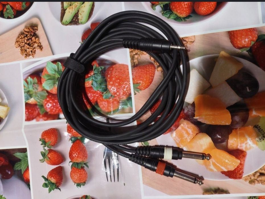 Шнуры к аппаратуре - АС колонки, усилитель,  микшер,  ноутбук