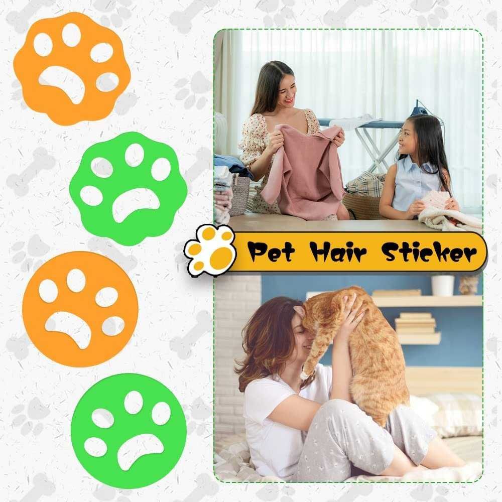 Removedor de pelos de cão e gato máquina de lavar (2 peças)