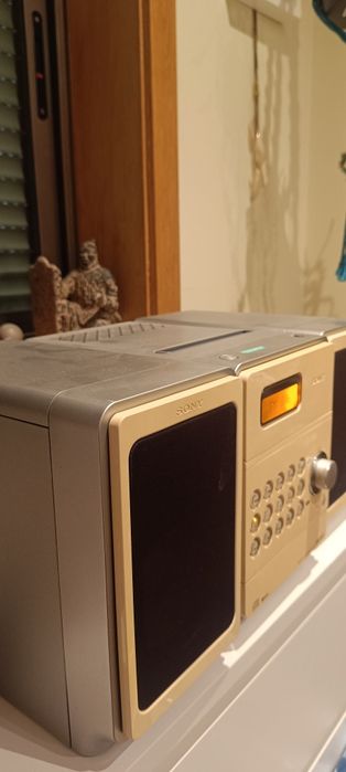 Aparelhagem Sony Sistema de Som Sony CMT-DC1 – Vintage/Retro Hi-Fi