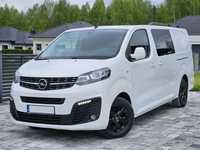 Opel Vivaro EXTRA LONG Brygadowy 6-os 2x Boczne drzwi SalonPL FV23% Alu Relingi