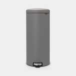 Kosz na śmieci stal nierdzewna Brabantia 30l szary (N509)