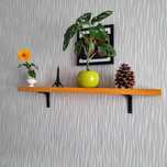 Półka wisząca  drewno olcha L=80 cm