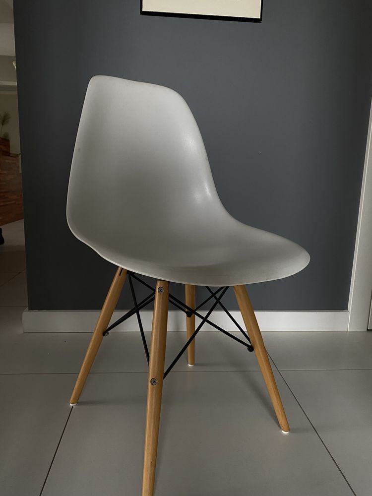 zestaw krzesel ikea 6 bialych, 2 czarne