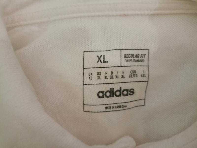 Adidas чоловіча футболка-поло tiro 23 "Mанчестер Юнайтед" розміром XL