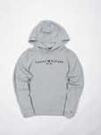 Tommy Hilfiger szara bluza z kapturem S logo