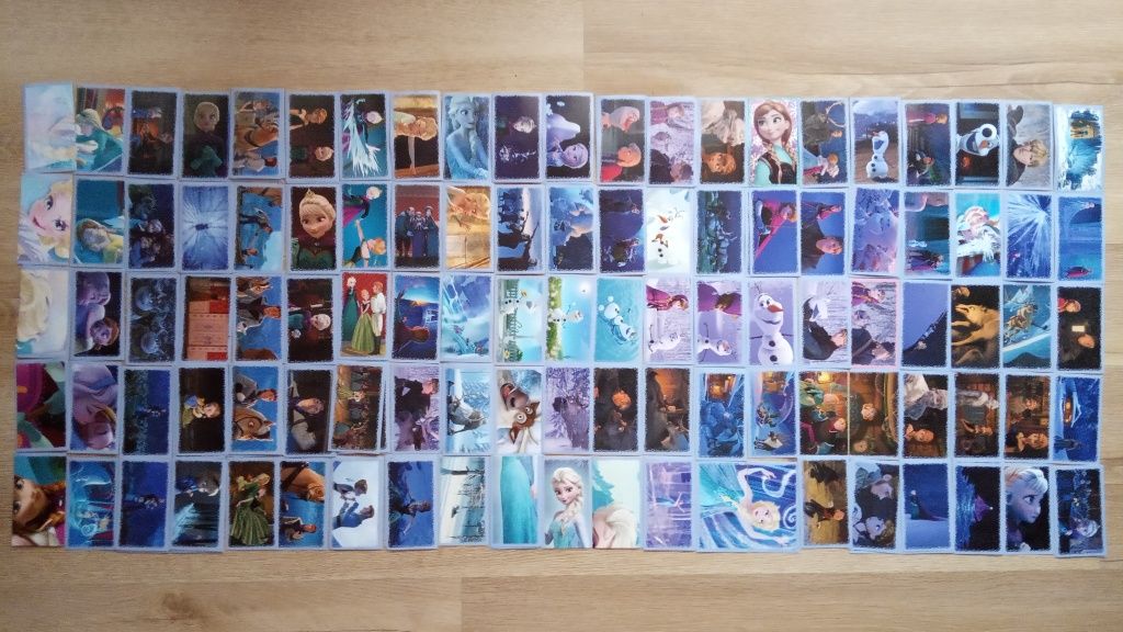 Naklejki Frozen Panini Kraina Lodu 2013 r