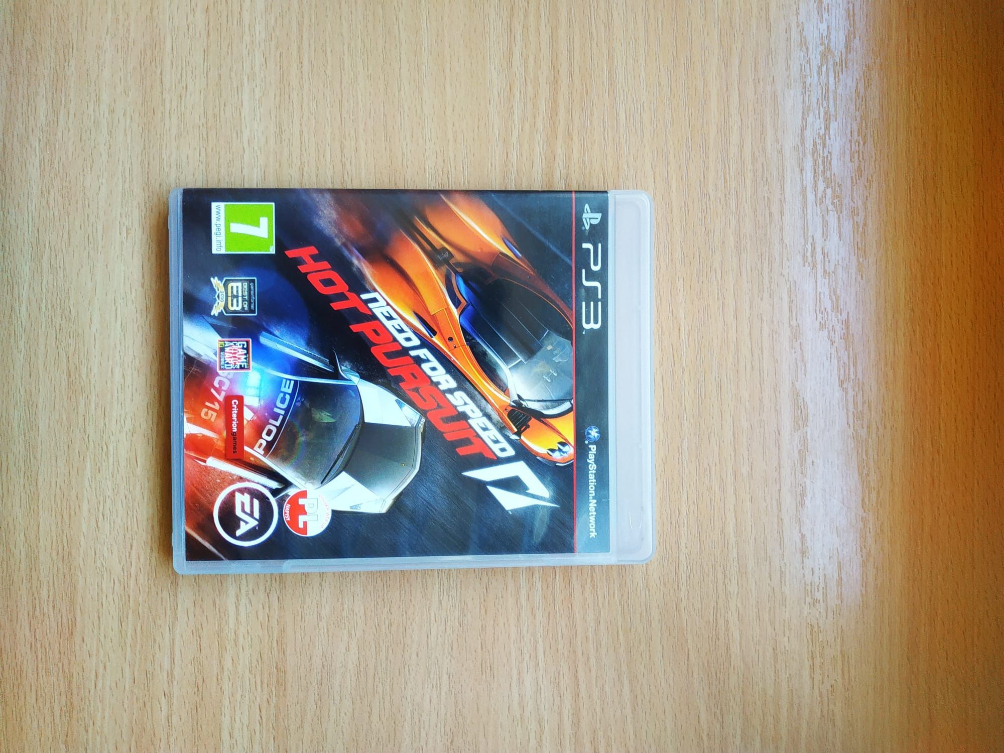 Ned For speed hot Pursuit na PS3 , pl, stan bdb, możliwa wysyłka