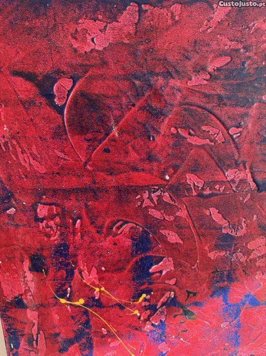 Quadro pintura abstrata