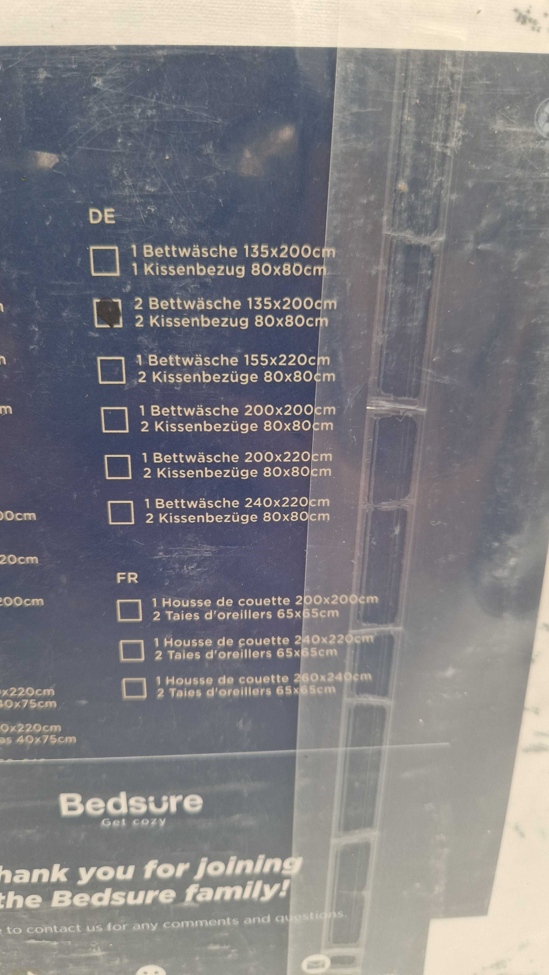 Zestaw Pościeli  135x220 - 3 części.