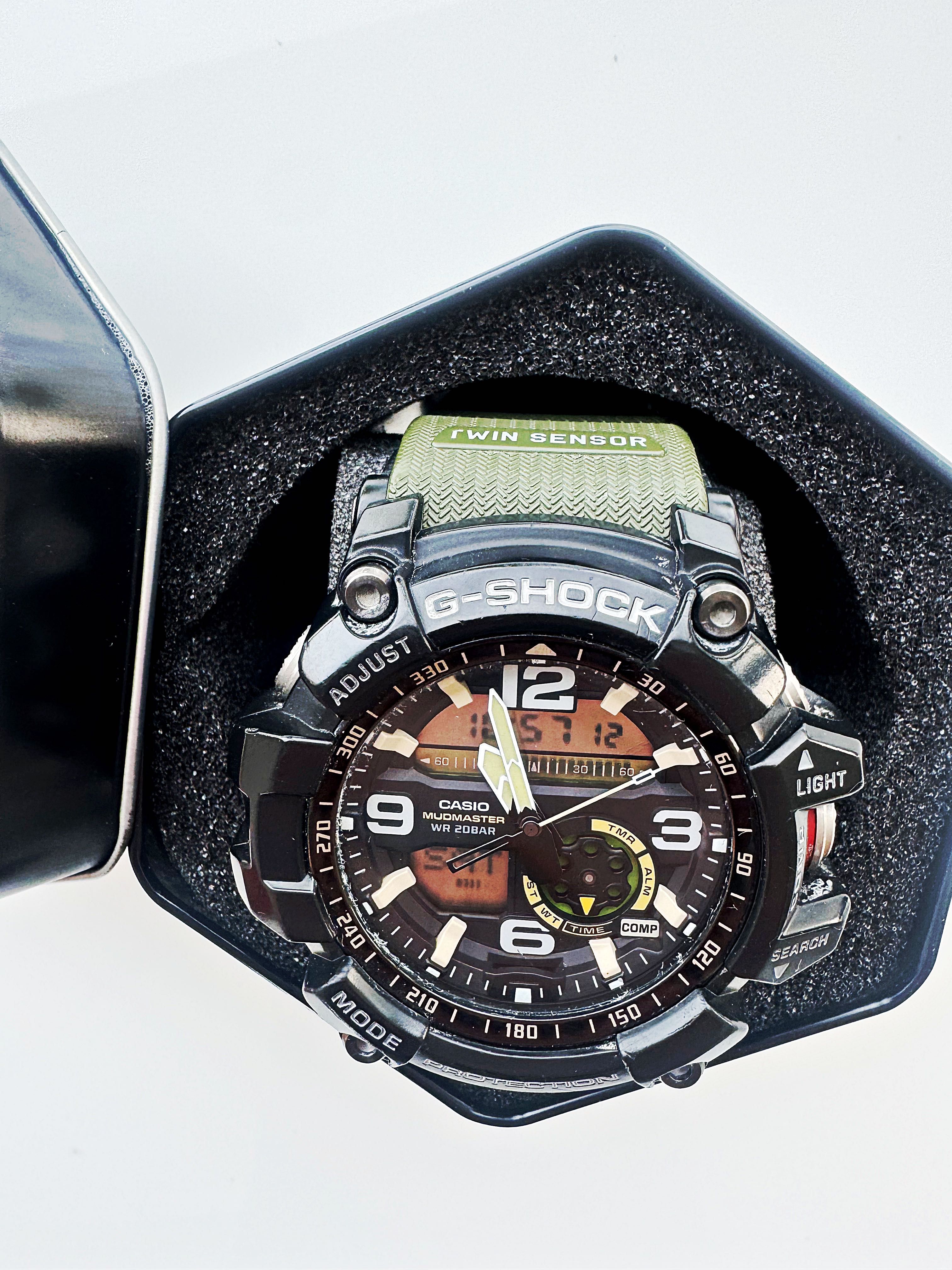 Zegarek Casio G-SHOCK MUDMASTER GG-1000-1A3 ER Czarno Zielony