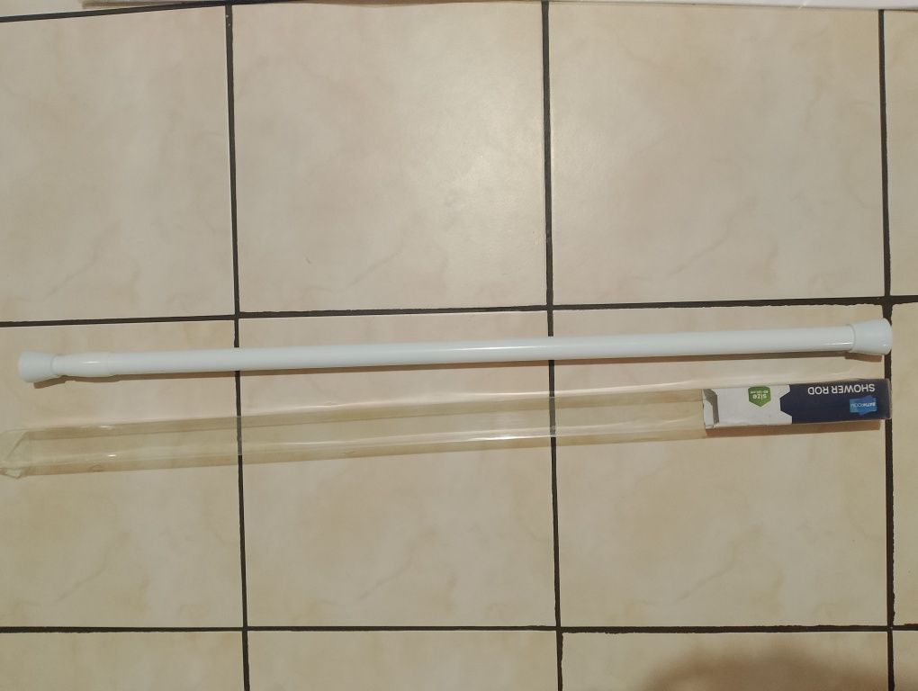 Drążek Prysznicowy Regulowany 80-135cm