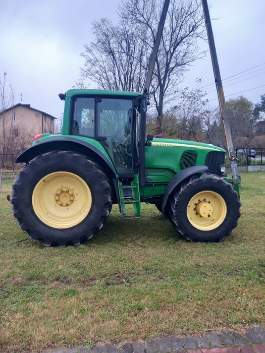 John Deere 6920 z tuzem wałkiem pneumtyką 1 i 2 obwodową brutto