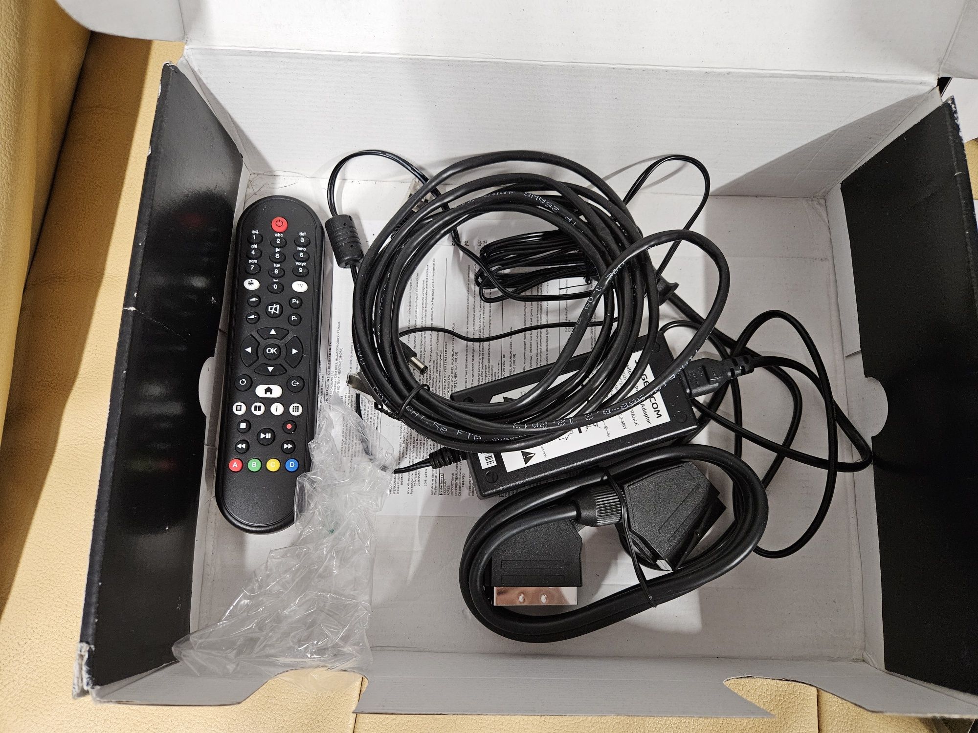 Nowy dekoder Sagemcom DVBS2 DVBT