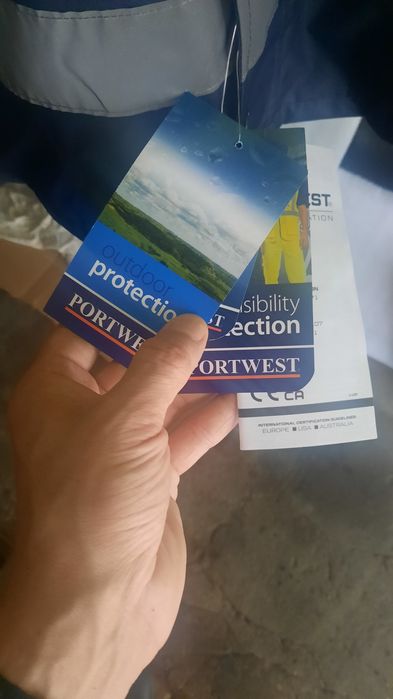 Kurtka robocza odblaskowa