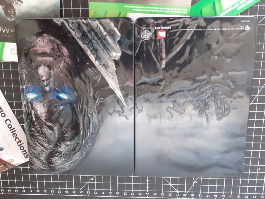 Edição especial Steelbook Shadow of Mordor X-box 360. Impecável