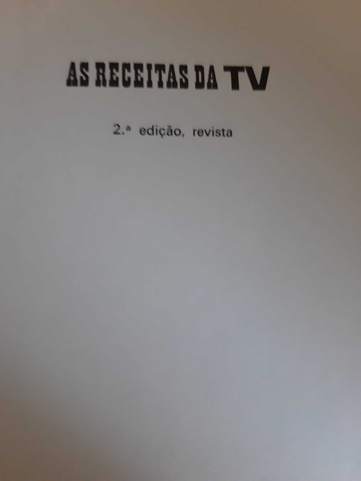 As receitas da TV. Maria de Lourdes Modesto- 2ª Edição Editorial Verbo