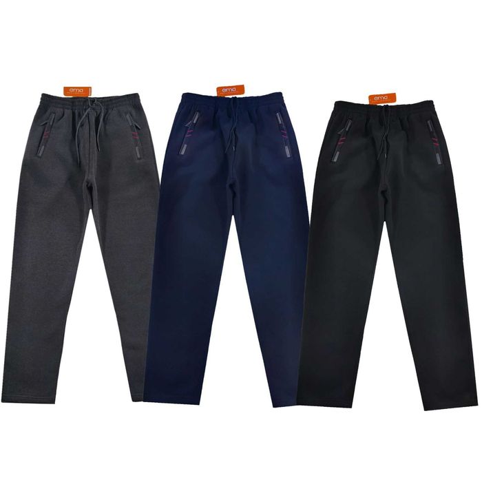 Штани спортивні чоловікам зимові на флісі прямі  46,48,50,52,54,56