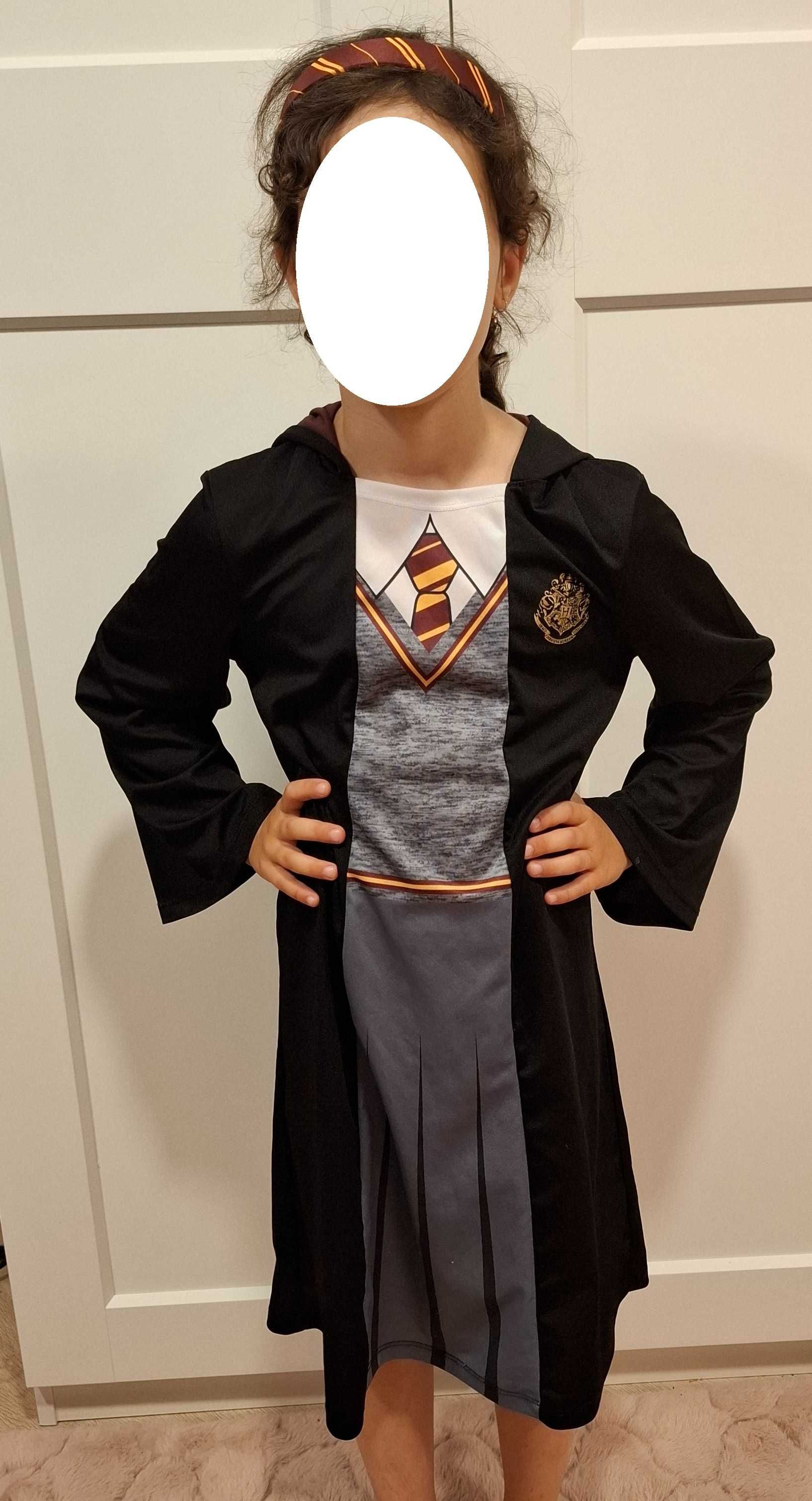 Strój Kostium Przebranie Hermiona Harry Potter Sukienka H&M 134-140