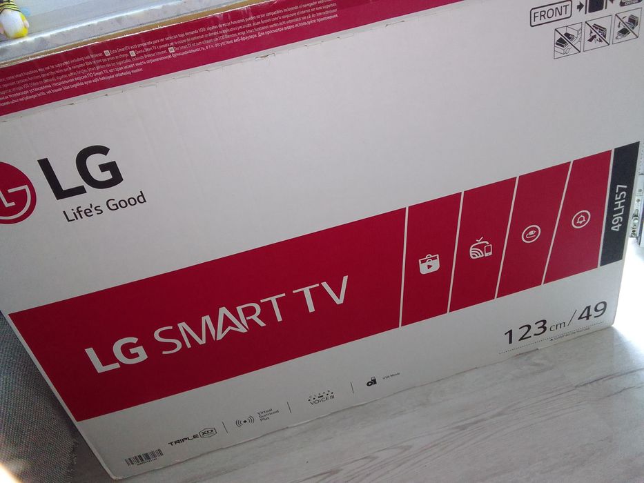 Telewizor energooszczędny LED LG 49 cali SMART TV stan bardzo dobry