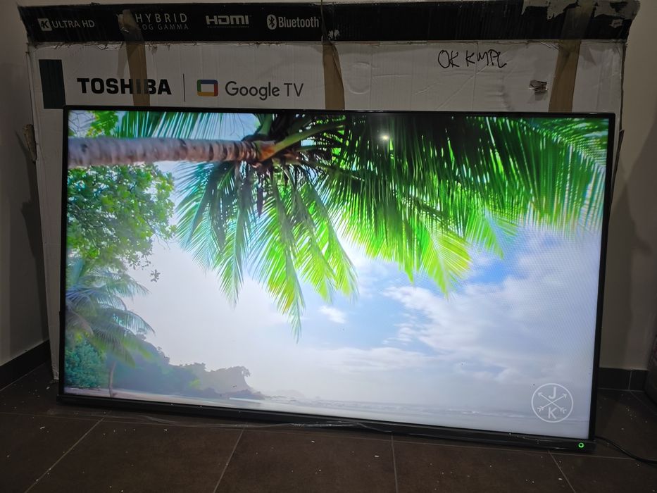 Telewizor marki TOSHIBA 55 cali SMART TV ,NOWY,  Google Tv