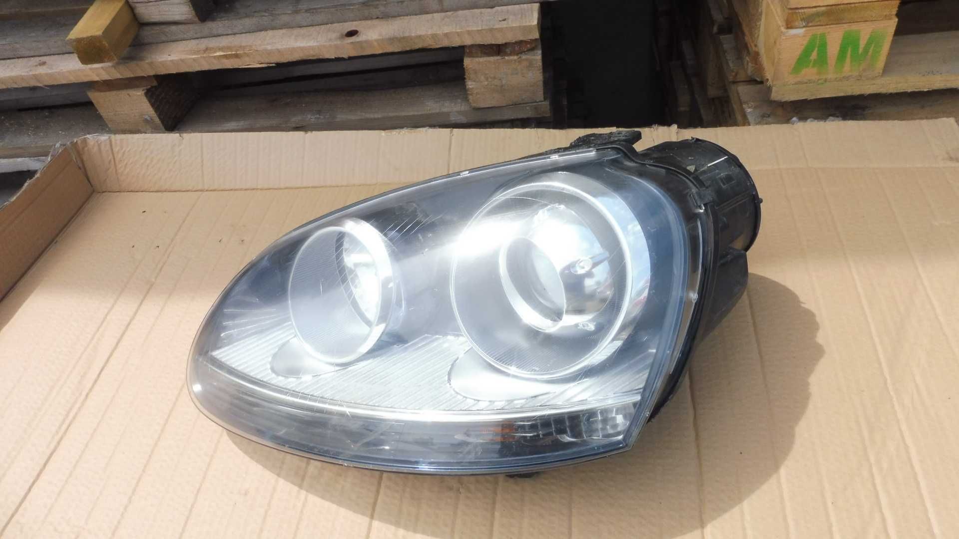 Lampa przednia lewa  Vw Golf 5 V 03-09 GTI XENON europa kompletna