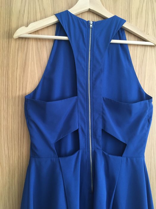 Vestido costas abertas