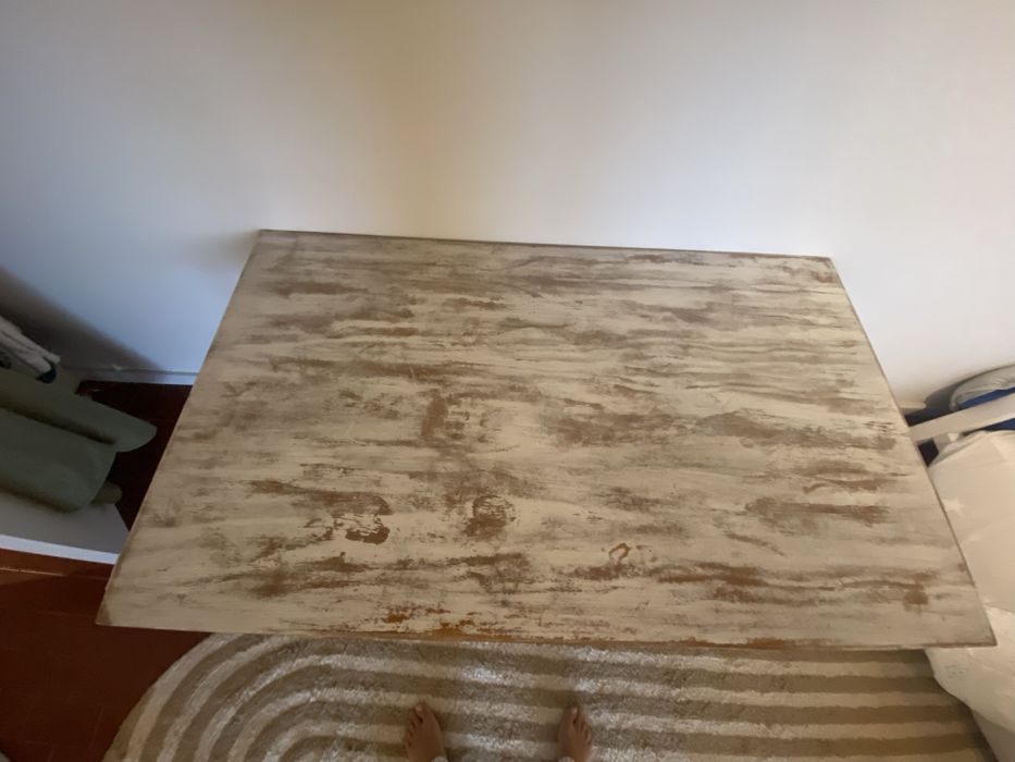 Mesa madeira 121 x 71 cm