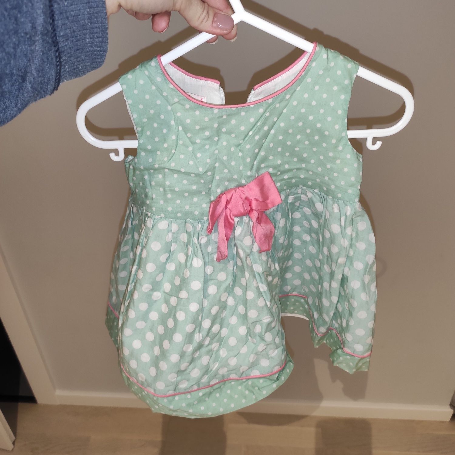 Elegancka sukienka dziewczęca Wójcik 68cm