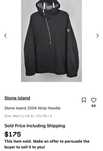 Худи Stone Island Ninja hoodie vintage