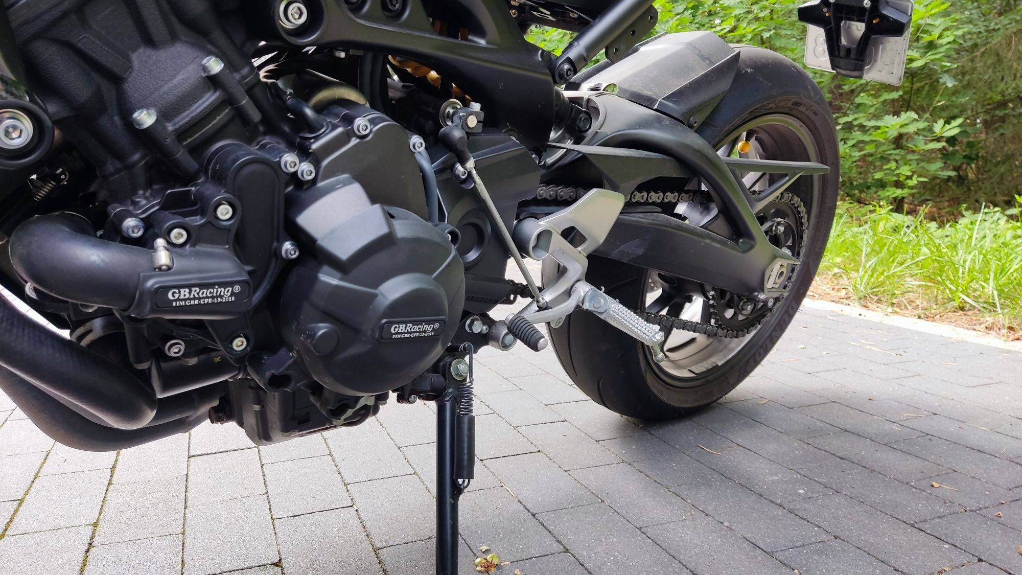 Yamaha XSR 900 (MT 09) 60th aniversary rej na A2