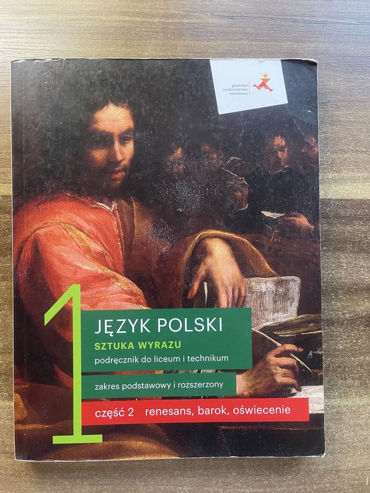 Podrecznik do polskiego sztuka wyrazu klasa 1 liceum. Część 2