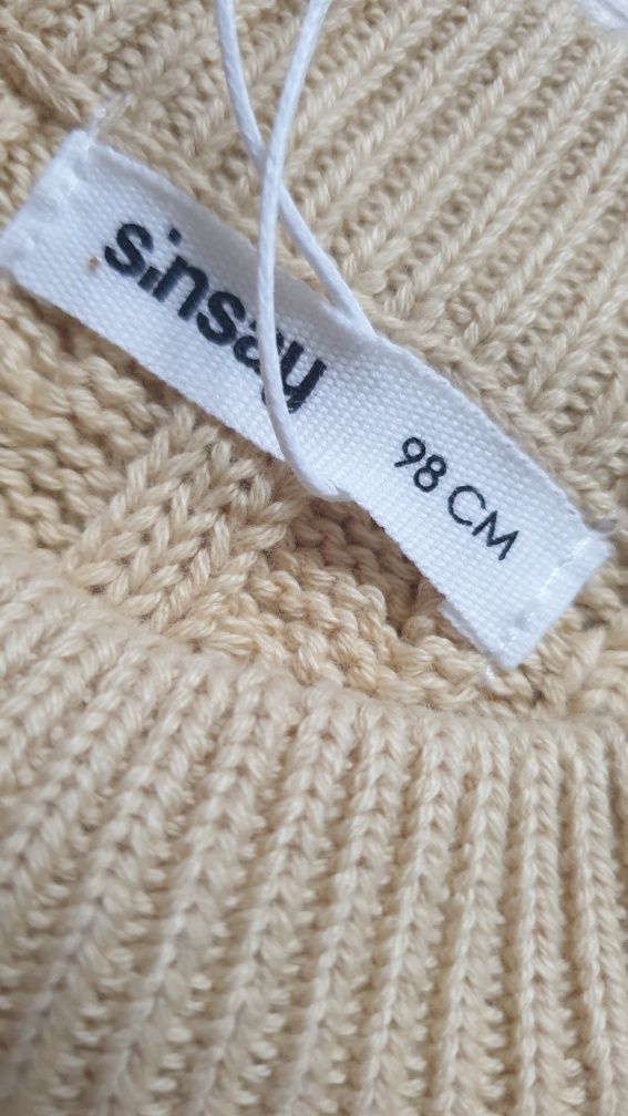 Sinsey sweter chłopięcy, rozmair 98cm